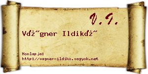 Vágner Ildikó névjegykártya